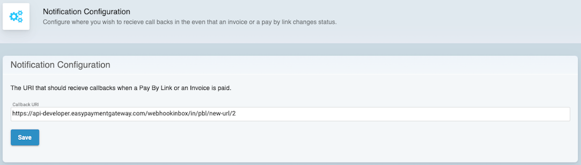 Pay By Link - Creation