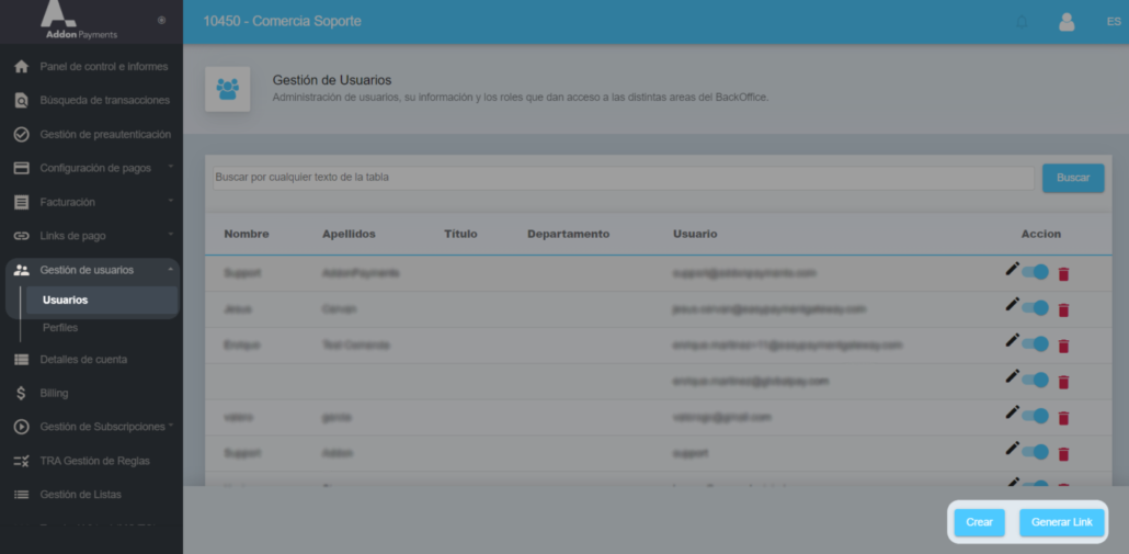 Creating users | API - Developers Docs