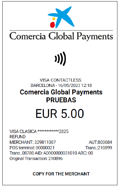 InStore Payment API Android | API - Developers Docs